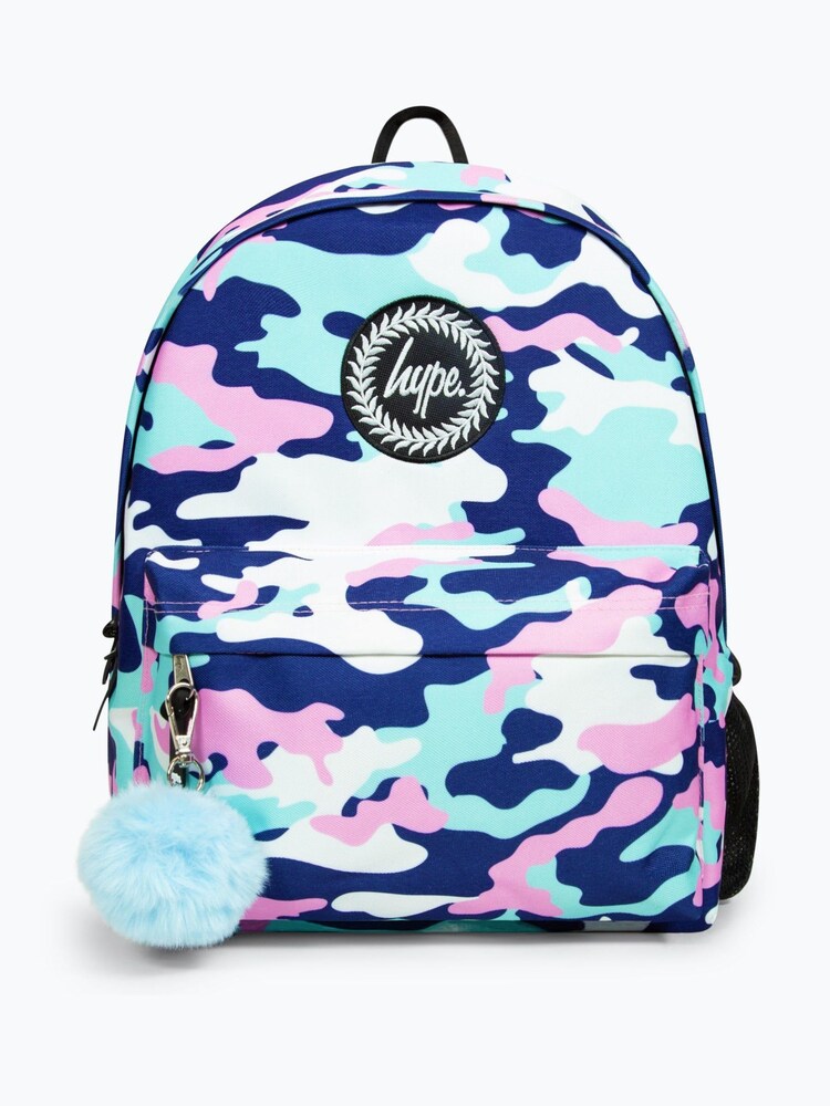Hype. Kids Pink Evie Camo Backpack - Image 1 of 1