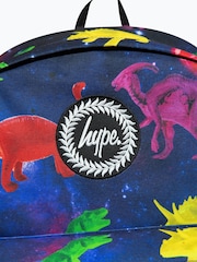 Hype. Multi Space Dinosaurs Badge Backpack - Image 5 of 11