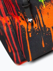 Hype Unisex Spray Paint Badge Black Backpack - Image 6 of 7