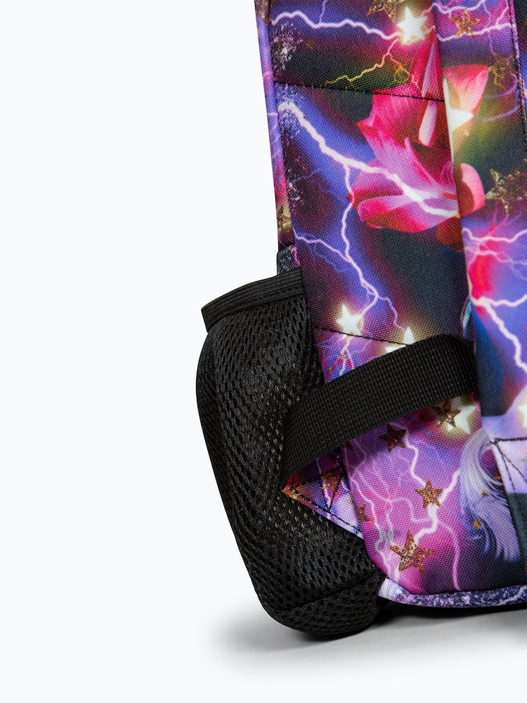 Hype. Unicorn Lightning Badge Backpack - Image 7 of 12
