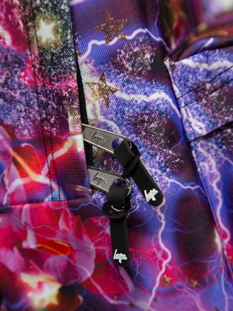Hype. Unicorn Lightning Badge Backpack - Image 9 of 12