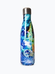 Hype. Unisex Blue Multi Lightning Storm Water Bottle - Bild 2 von 5