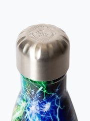 Hype. Unisex Blue Multi Lightning Storm Water Bottle - Bild 3 von 5