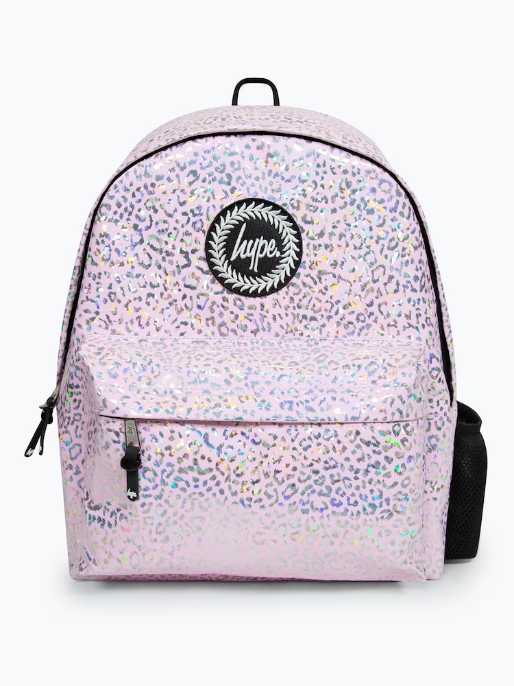 Hype. Animal Print Badge Backpack - Image 1 of 11