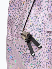 Hype. Animal Print Badge Backpack - Image 9 of 11