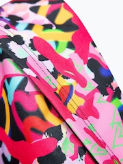 Hype. Unisex-Rucksack mit Prints und Aufnäher, Pink/Mehrfarbig - Bild 10 von 11