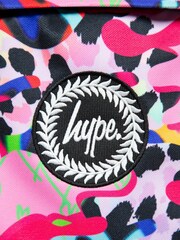 Hype. Unisex-Rucksack mit Prints und Aufnäher, Pink/Mehrfarbig - Bild 8 von 11