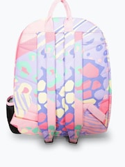 Hype. Multi Pastel Prints Badge Backpack - Image 2 of 12