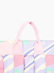 Hype. Multi Pastel Prints Badge Backpack - Image 6 of 12
