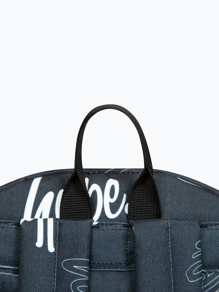 Hype. Rucsac Unisex Multi Script Badge Negru - Image 6 of 11