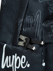 Hype. Rucsac Unisex Multi Script Badge Negru - Image 8 of 11