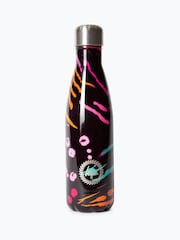 Hype. Unisex Scratches Black Water Bottle - Image 1 of 4