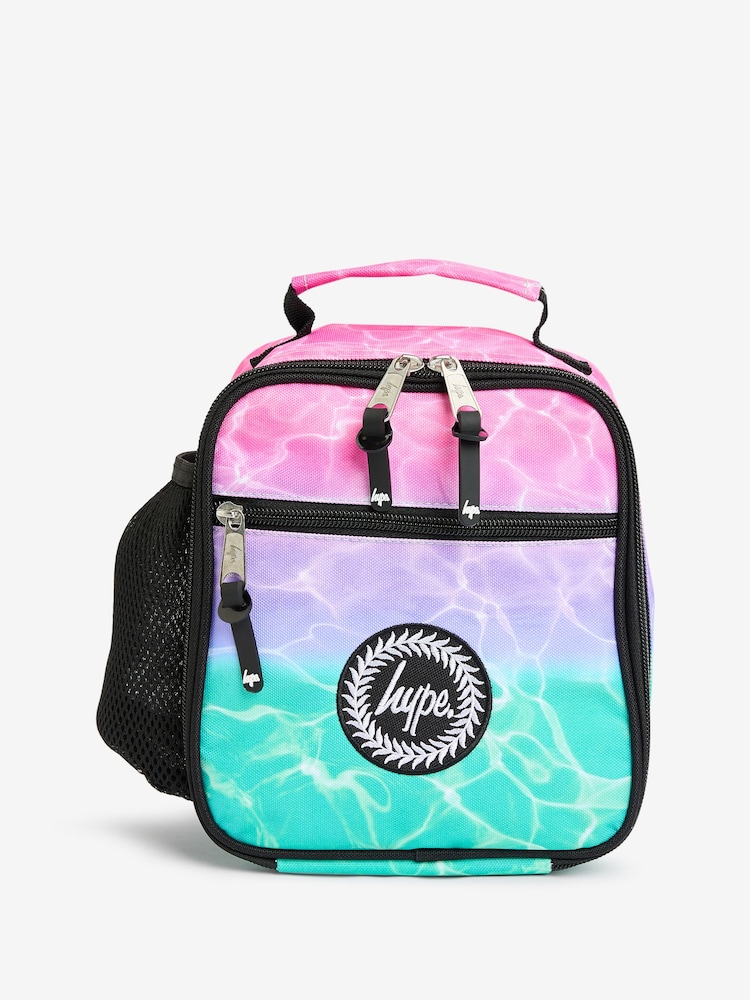 Hype. Unisex Purple Multi Pastel Pool Lunch Box - Image 1 of 8