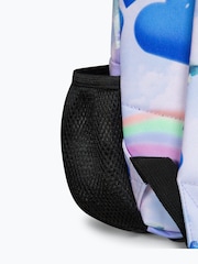 Hype. Multi Rainbow Dolphins Badge Backpack - Image 12 of 12