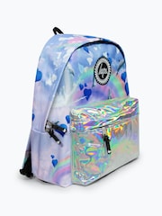 Hype. Multi Rainbow Dolphins Badge Backpack - Image 4 of 12