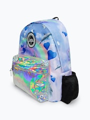 Hype. Multi Rainbow Dolphins Badge Backpack - Image 5 of 12