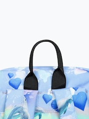 Hype. Multi Rainbow Dolphins Badge Backpack - Image 6 of 12