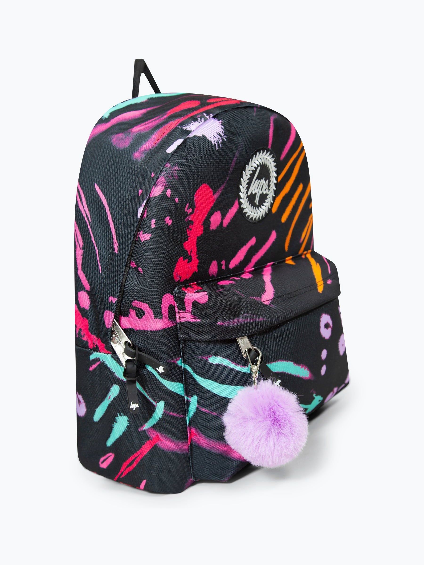 Hype black backpack discount