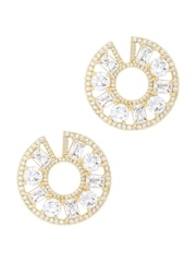 Золотистые серьги Celeste Starre Royal Nights - Изображение 1 из 2