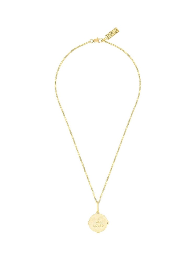 Celeste Starre Gold Tone I Am Loved Necklace - Image 2 of 5