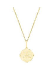 Celeste Starre Gold Tone I Am Loved Necklace - Image 4 of 5