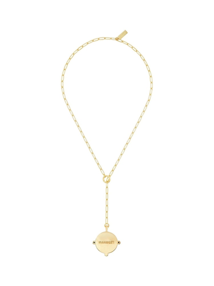 Celeste Starre Gold Tone Manifest Your Dreams Necklace - Image 2 of 6