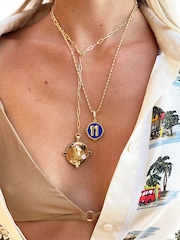 Celeste Starre Gold Tone Manifest Your Dreams Necklace - Image 5 of 6