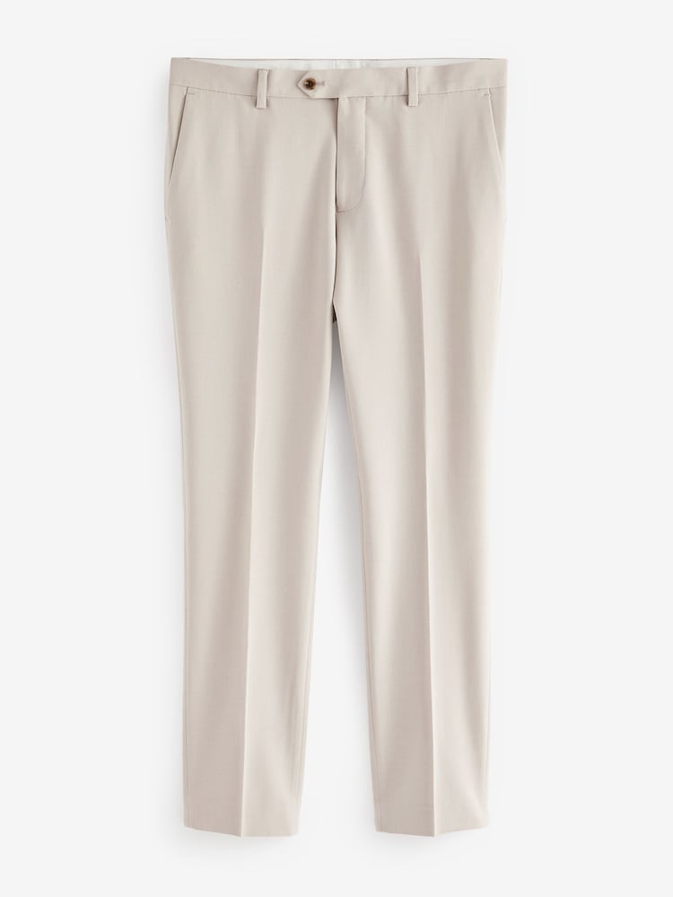 neutre - Coupe fine - Pantalon de costume stretch Motionflex - Image 6 of 9