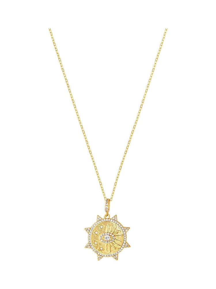 Celeste Starre Gold Tone I Am The Sun And The Stars Necklace - Image 1 of 4