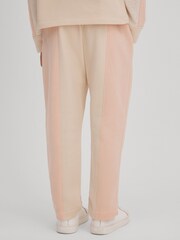 Reiss Pink Ivy 13-14 yrs Cotton Blend Tapered Joggers - Image 6 of 7