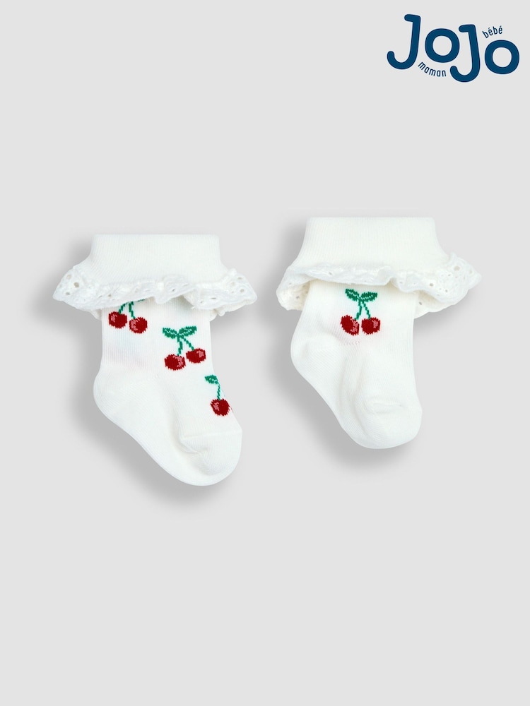 Șosete de baie cu volane 2-Pachet JoJo Maman Bébé - Imaginea 5 din 5