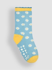 JoJo Maman Bébé Yellow 3-Pack Bee Print Socks - Image 3 of 4