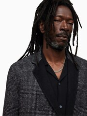 AllSaints Black Monroy Coat - Image 6 of 8