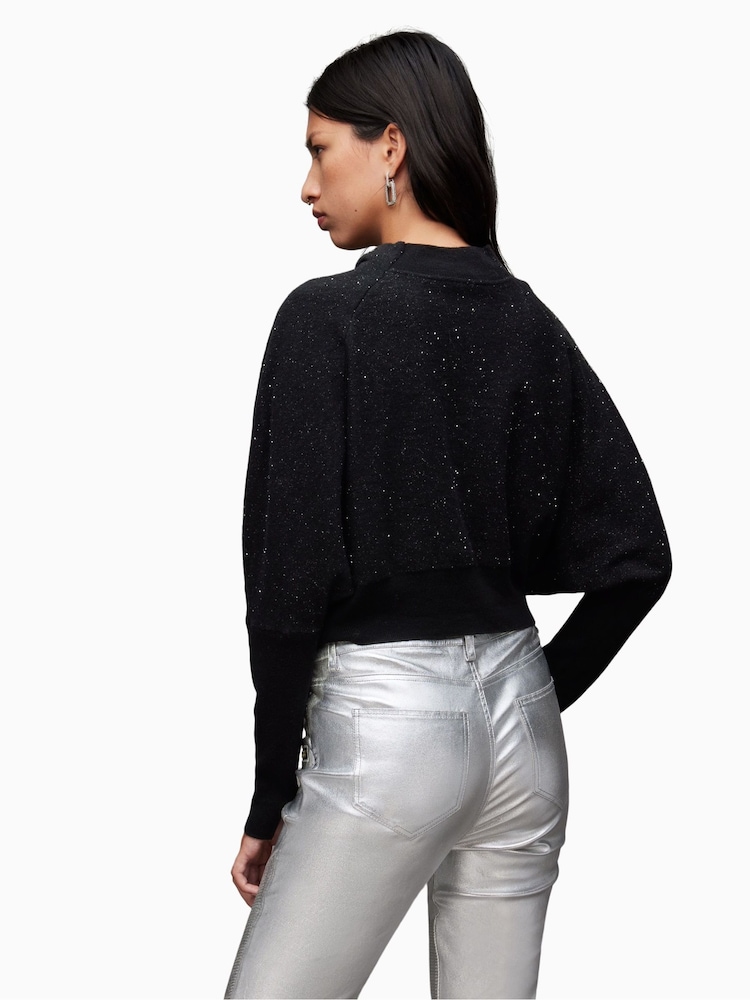 AllSaints Ridley Glitzerpullover - Bild 2 von 7