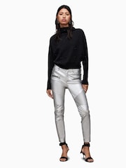 AllSaints Ridley Glitzerpullover - Bild 3 von 7