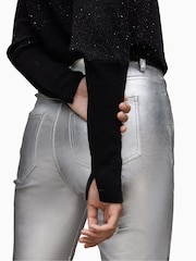 AllSaints Ridley Glitzerpullover - Bild 6 von 7