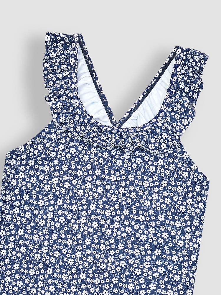 JoJo Maman Bébé Floral Swimsuit - Image 5 of 5