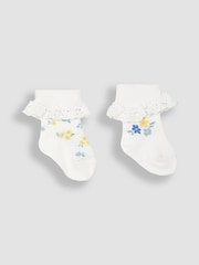Jojo Maman Bébé Rüschensocken im 2er Pack - Bild 1 von 2