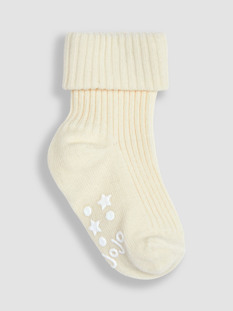 Jojo Maman Bébé 3er Pack gerippte Socken - Bild 4 von 4 Jojo Maman Bébé 3er Pack gerippte Socken - Bild 4 von 4