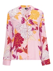 Pour Moi Pink Luxe Woven Pyjamas - Image 4 of 5
