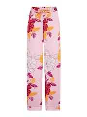 Pour Moi Pink Luxe Woven Pyjamas - Image 5 of 5