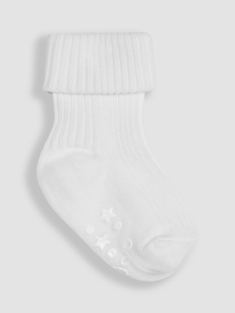 JoJo Maman Bébé Blue 3-Pack Cotton Socks - Image 2 of 4