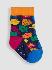 Pack de 3 pares de calcetines con diseño de frutas de Jojo Maman Bébé - Imagen 2 de 4