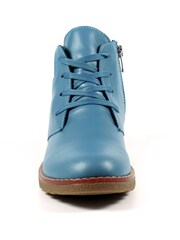 Lunar Mid Blue Malta Leather Boots - Image 5 of 9