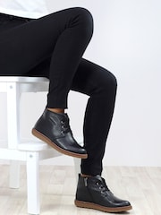 Lunar Claire Black Ankle Boots - Image 9 of 9