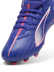 Puma Purple Kids Ultra 5 Match Firm Ground Football Boots - Image 5 of 5