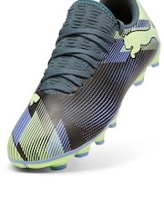 Puma Green/Blue Boys FUTURE 7 PLAY FG/AG Football Boots - Image 5 of 6