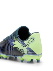 Puma Green/Blue Boys FUTURE 7 PLAY FG/AG Football Boots - Image 6 of 6