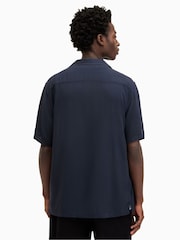AllSaints Blue Grey Venice Shirt - Image 4 of 6