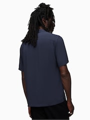 AllSaints Blue Grey Venice Shirt - Image 5 of 6